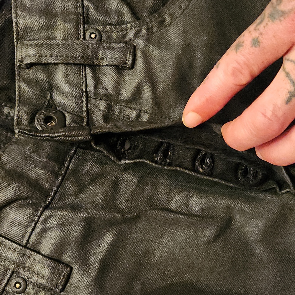 PRPS Goods & Co. slim fit demon jeans RESIN BLACK NO LONGER MADE SO RARE TO FIND